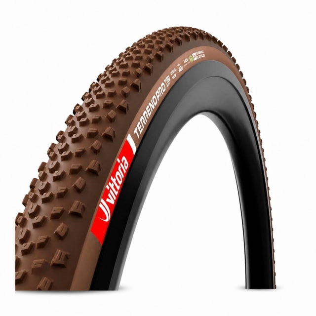 Vittoria Terreno T50 Mixed Gravel Endurance Tyre 700x45c Brown G2.0
