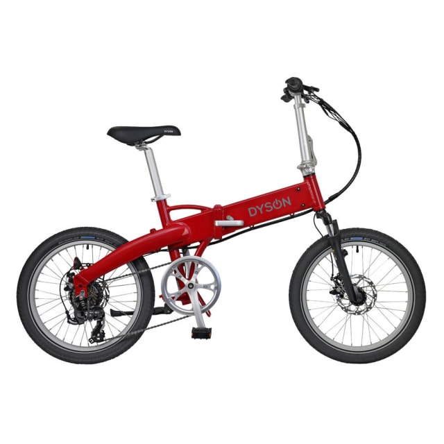 Dyson Adventure 20-Inch Folding Electric Bike 2025 Red 20 Inch