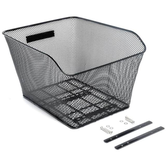 BASKET Rear Black Mesh 41x34x25cm