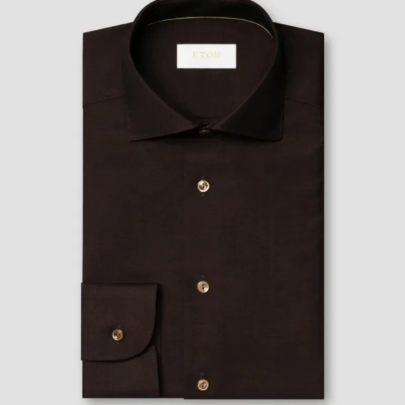 Solid Merino Wool Shirt