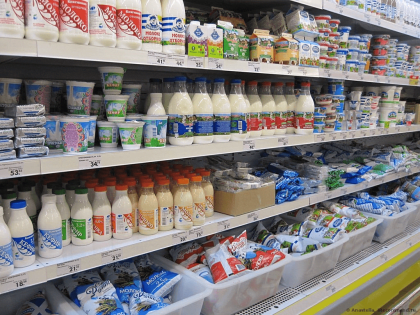 С 1 июля 2019 года вводится разделение полочных пространств для молока и молочной продукции в магазинах