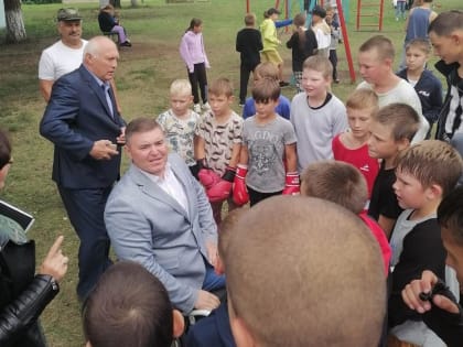 Ирек Зарипов встретился с юными шаймуратовцами Стерлитамакского района