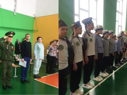 Муниципальный этап республиканской спортивно-образовательной игры обучающихся «Защитники, вперёд!».