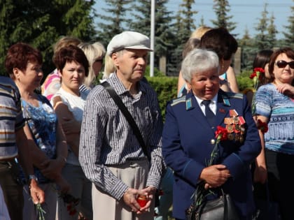 22 июня в Октябрьском на мемориале Думы солдата прошла акция памяти