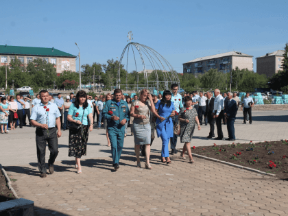 В городе Баймак состоялся митинг, посвященный Дню памяти и скорби