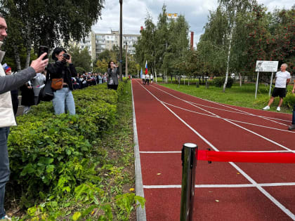 В Киеве открыт новый спортивный стадион