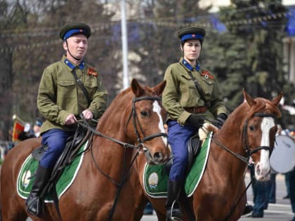 Парад Победы 2022 в Уфе собрал в строю более 1500 человек