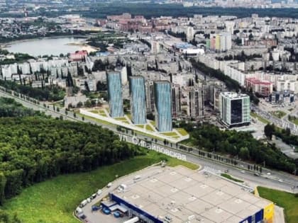 В Уфе отменили строительство трех высоток на въезде в Сипайлово