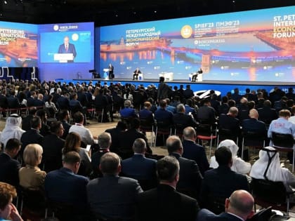 Радий Хабиров принял участие в пленарном заседании ПМЭФ-2023