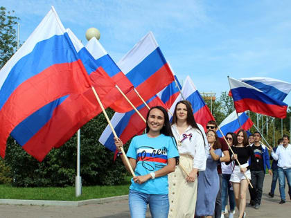 В Башкортостане широко отметили День государственного флага России