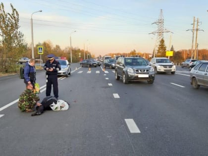 В Уфе устанавливается личность сбитой на дороге женщины