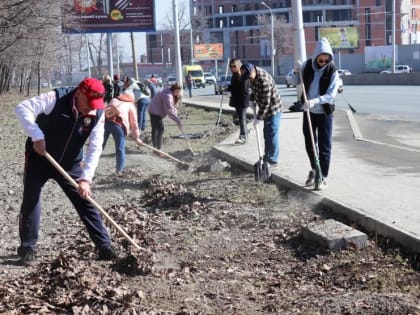 Субботник продолжается