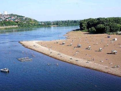 С наступлением теплых летних дней уфимцы стремятся к водоемам