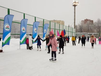 В Уфе проходят новогодние спортивно-массовые мероприятия