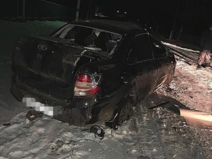 В Башкирии водитель скончался в перевернувшейся «Lada Granta»