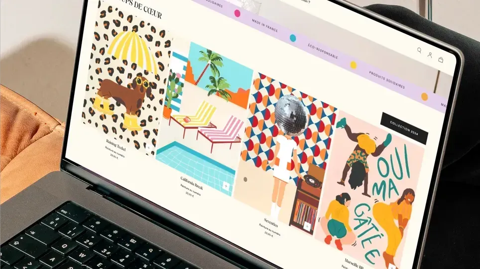 Visuel d'une des missions réalisées par Off The Hook, en lien avec la catégorie Digital