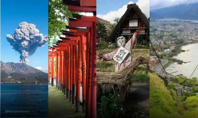 Top tourist attractions in Japan