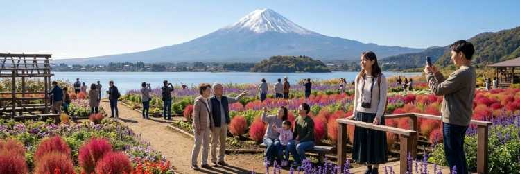 Oishi Park Kawaguchiko: Best Mt Fuji Views, Flowers and Travel Guide