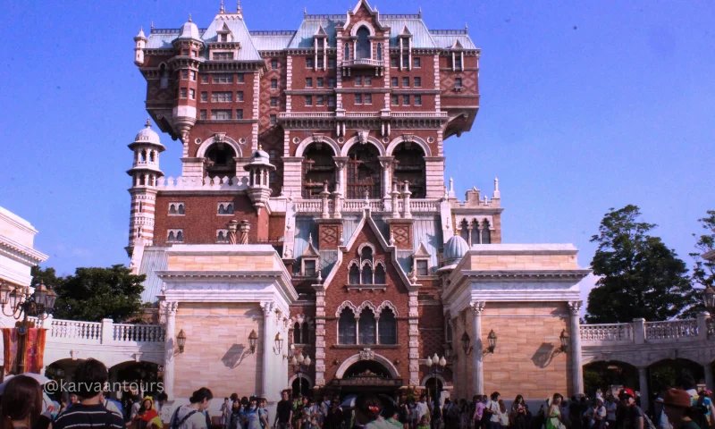 Tower of Terror attraction at Tokyo DisneySea in Japan