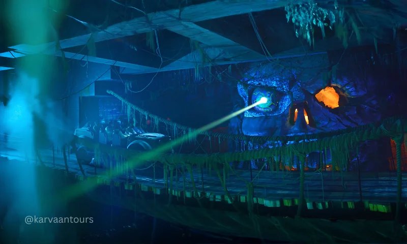 Indiana Jones Adventure Temple of the Crystal Skull ride at Tokyo DisneySea