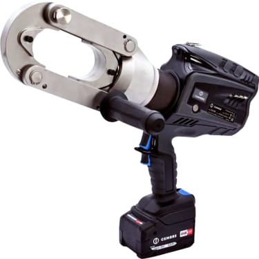 Photograph of the 220255 Cembre Cable Crimper 400-630mm, profile-view Main Image