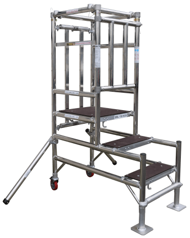 Euro Towers Stepfold Podium 1.2 - 1.45m Main Image