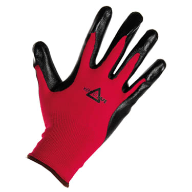 Keepsafe Black & Red Gloves Main Image