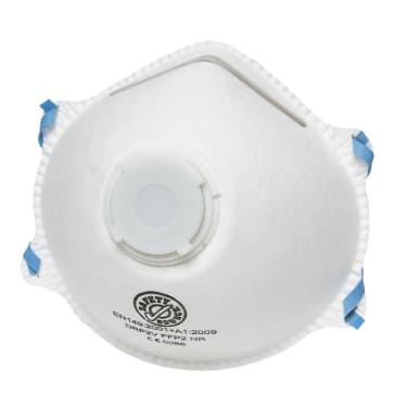 Valved Dust & Mist Disposable Masks (FFP2) Pack of 10 Main Image