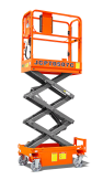 Photograph of the 020020 Dingli JCPT0507C Micro Scissor Lift PAV, extended