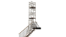 MI STAIRS Alloy Access Tower 4.2m  Thumbnail 2