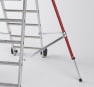 Rolguard Telescopic Work Platform 4 Rung With 3 Rung Extension Thumbnail 3