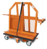 Auto-braked Panel Trolley