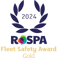 RoSPA 2024 Fleet Safety Award Gold logo