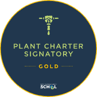 Supply Chain Sustainability School Plant Charter Signatory Gold logo