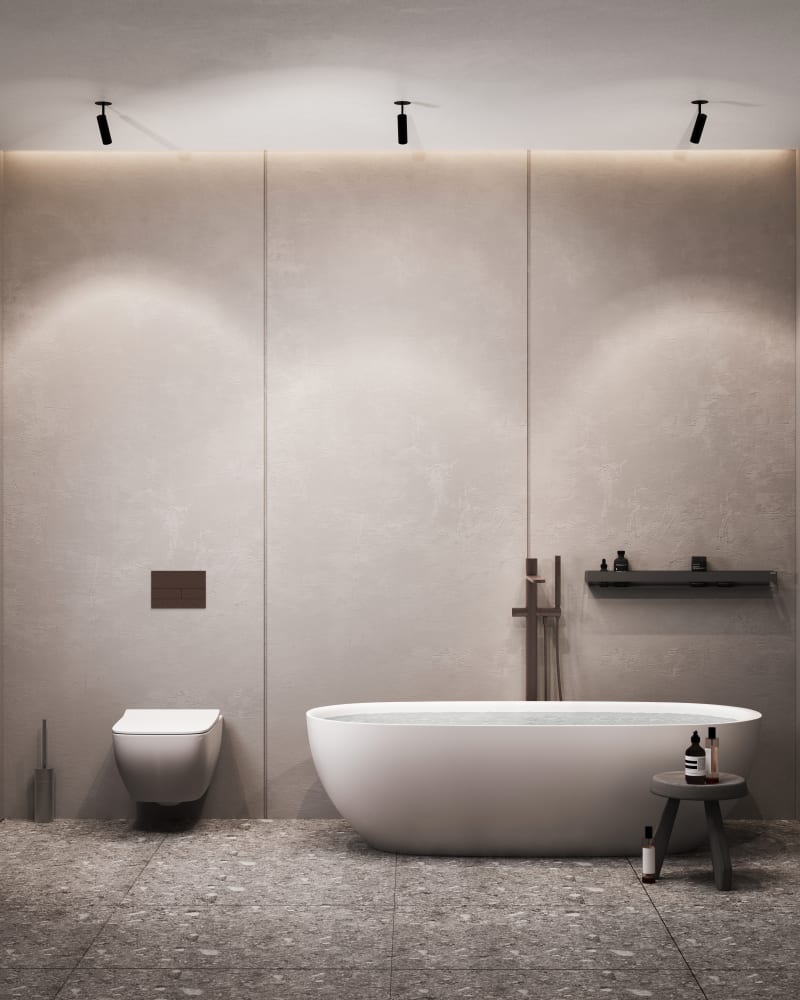 Kupatilo sa walk-in tušem — D'HOME Dedinje