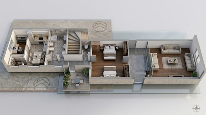 Sarajevska Salonski stan za adaptaciju sa vrhunskim potencijalom