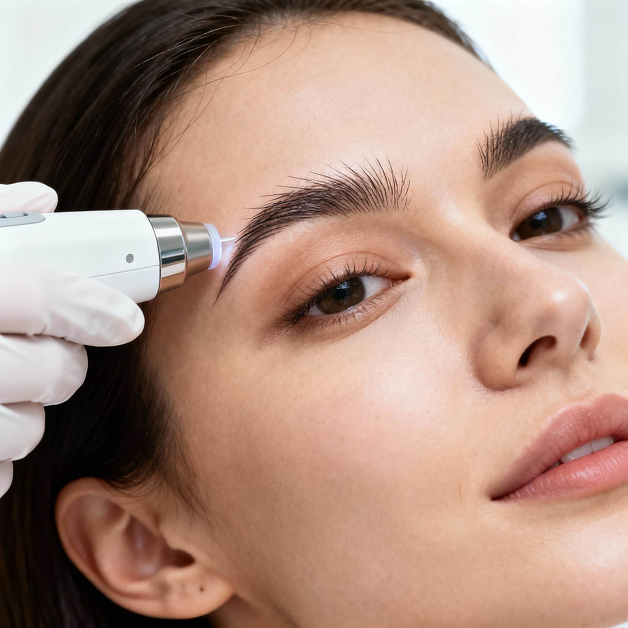 ليزر تشقير وجه وحواجب