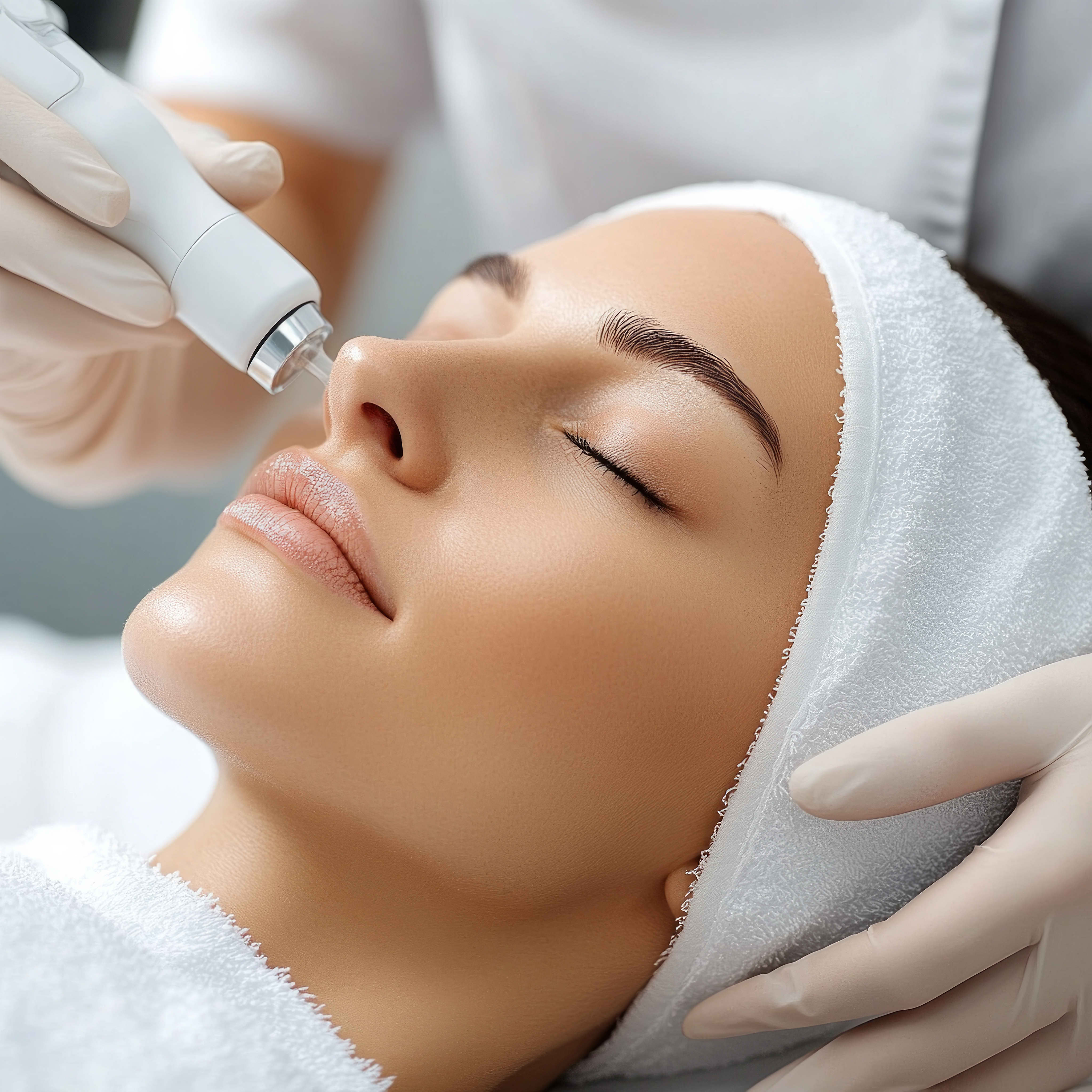 4 جلسات ميزوديرمابن + جلسة تشقير وجه وحواجب