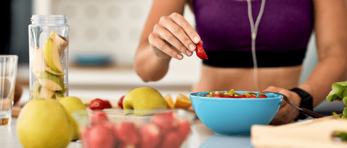 фитнес хранене плодове