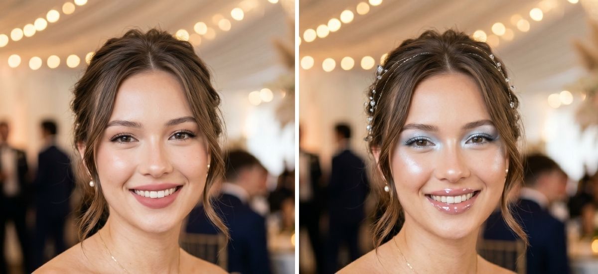 glam грим за бала