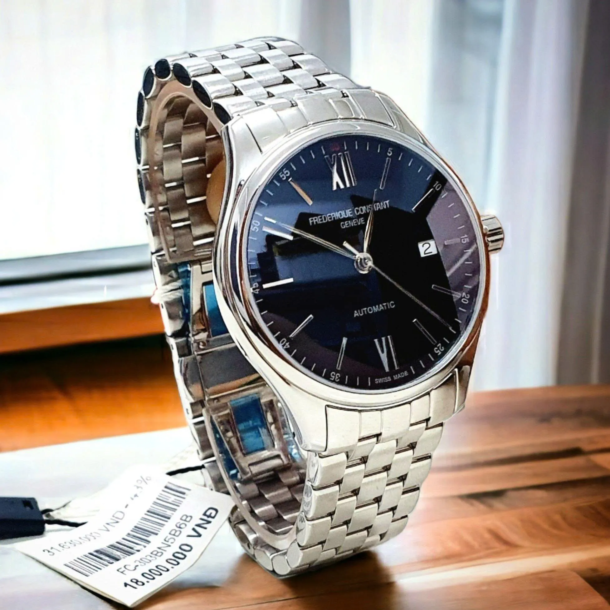 Đồng hồ nam Frederique Constant FC-303BN5B6B 40mm Nam chính hãng