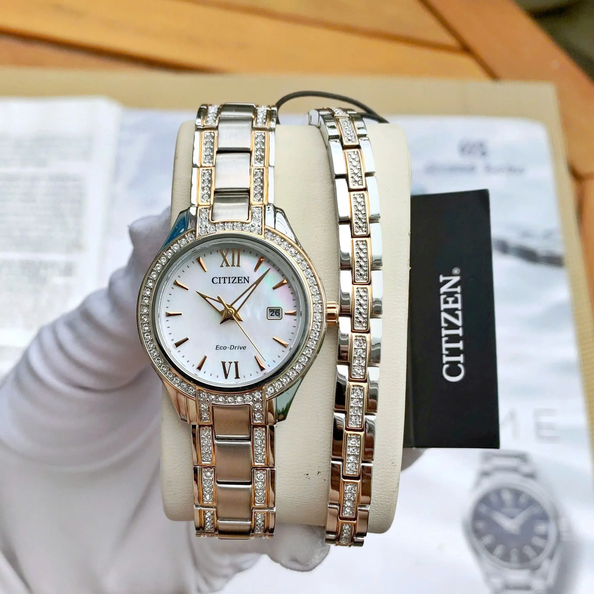 Đồng hồ nữ Citizen FE1236-62D 30mm Nữ chính hãng