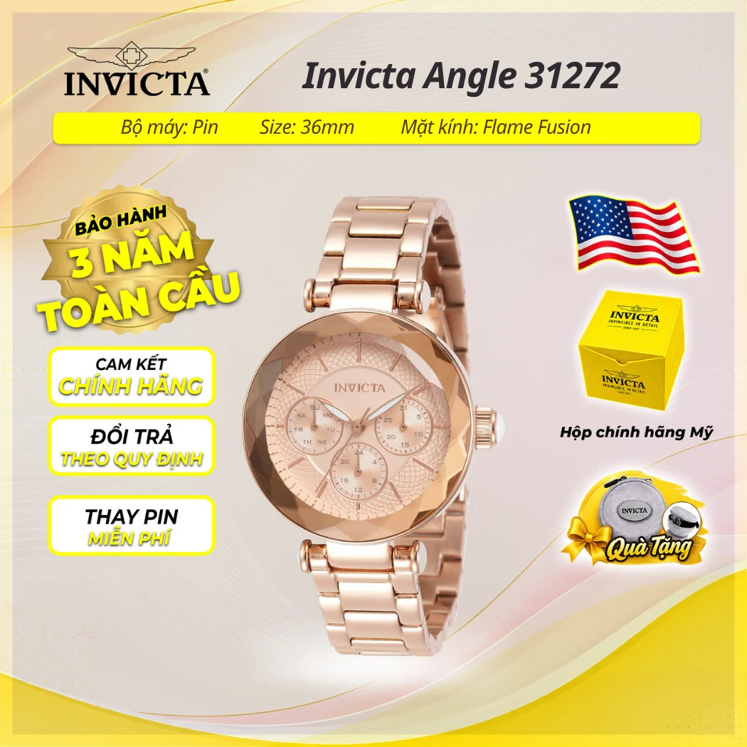 Đồng hồ nữ Invicta 31272 36mm Nữ chính hãng 1