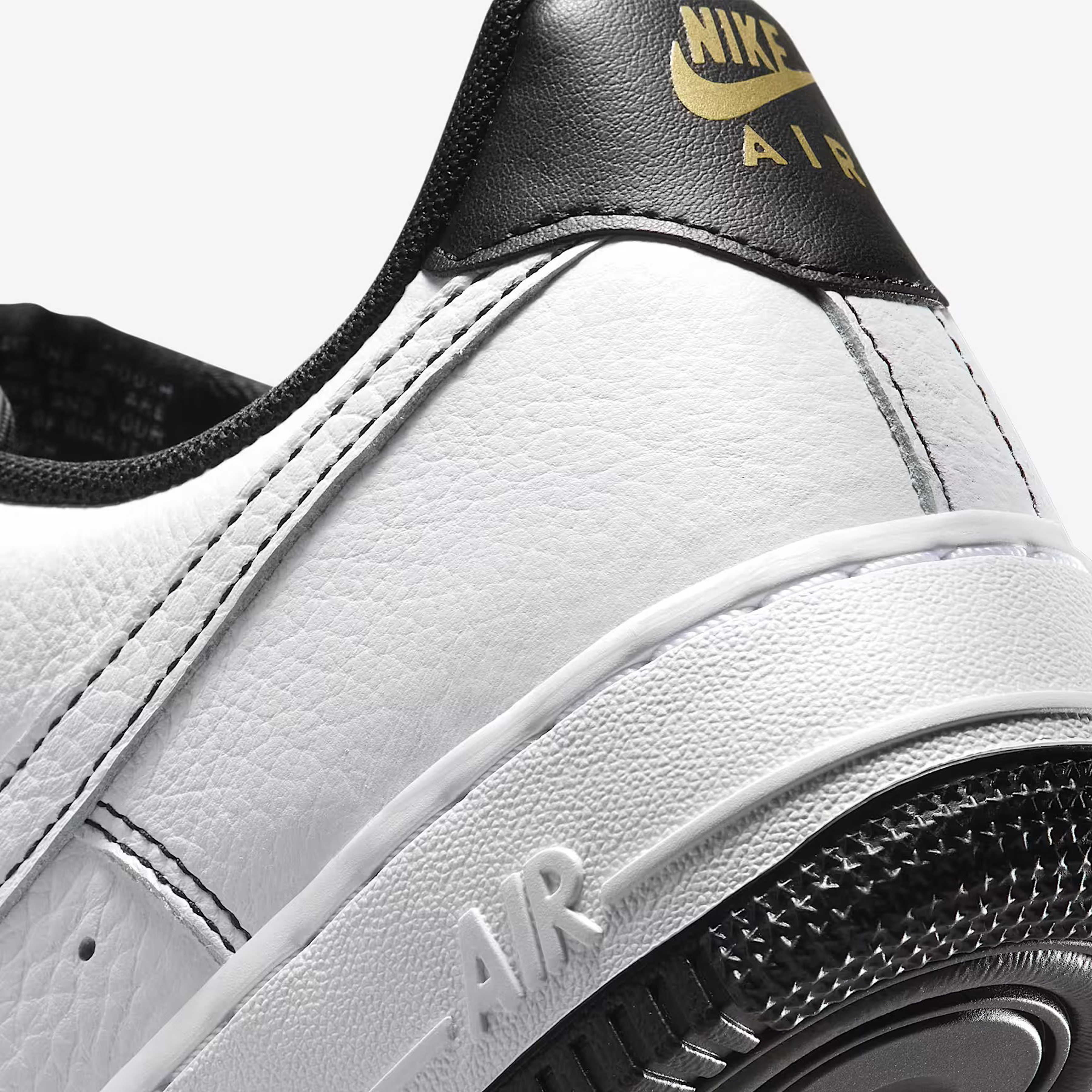 Giày Nike Air Force 1 07 Mini Jewel - White Metallic Gold - Ảnh 8