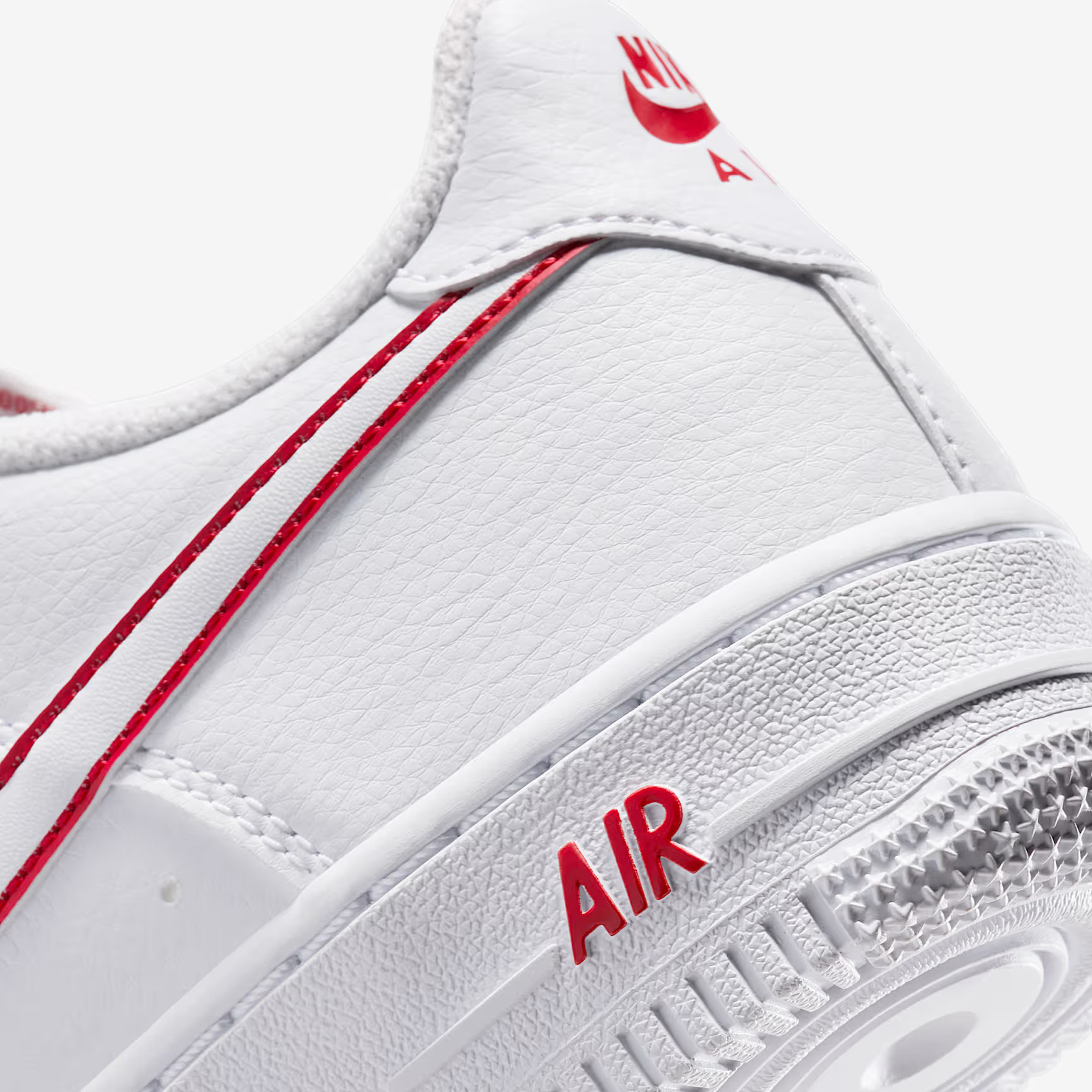 Giày Sneaker Nike Air Force 1 White University Red IF6158-100 - Ảnh 7