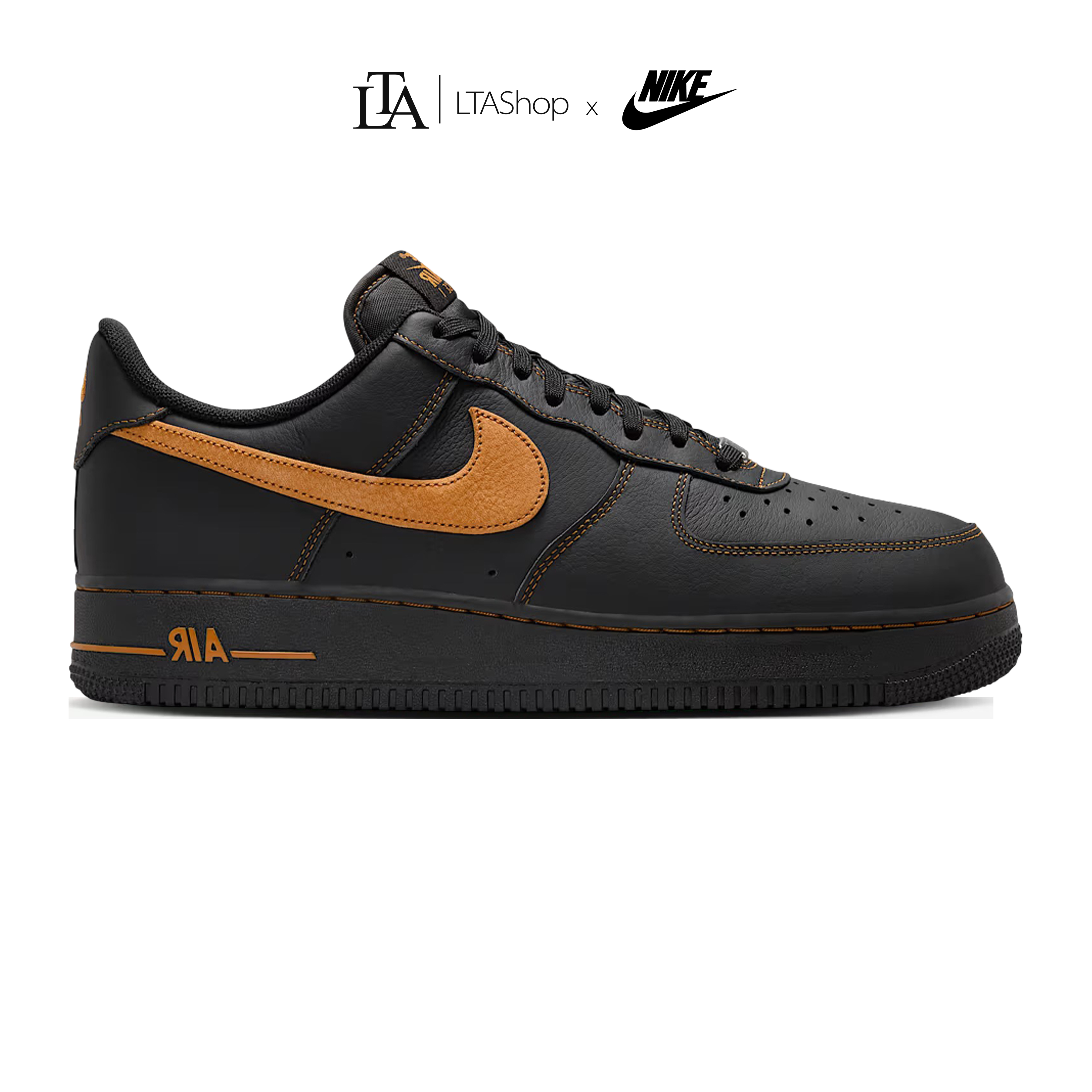 Giày Sneaker Nike Air Force 1 '07 LV8 Black Desert Ochre HQ2037-003 - Ảnh 2
