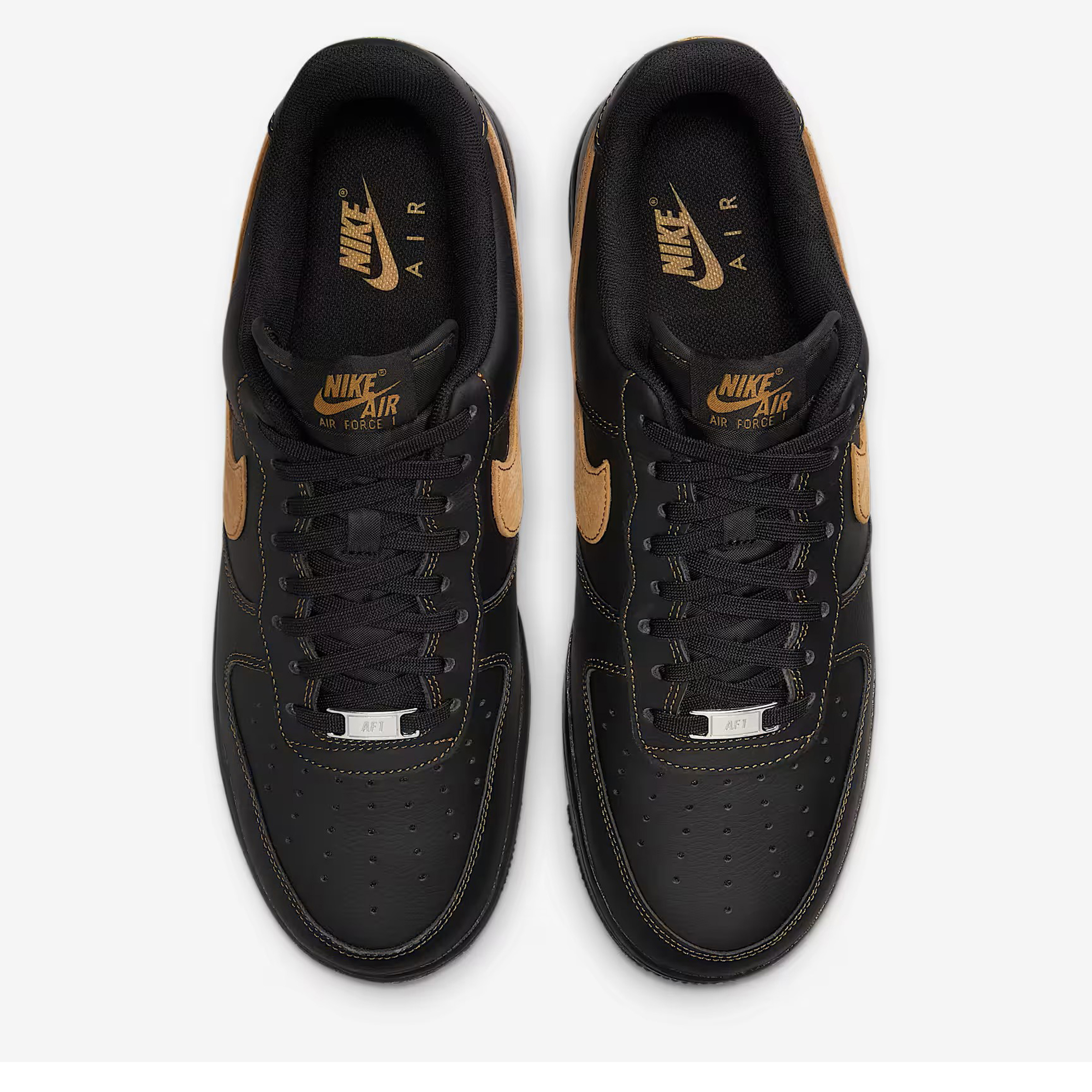 Giày Sneaker Nike Air Force 1 '07 LV8 Black Desert Ochre HQ2037-003 - Ảnh 5