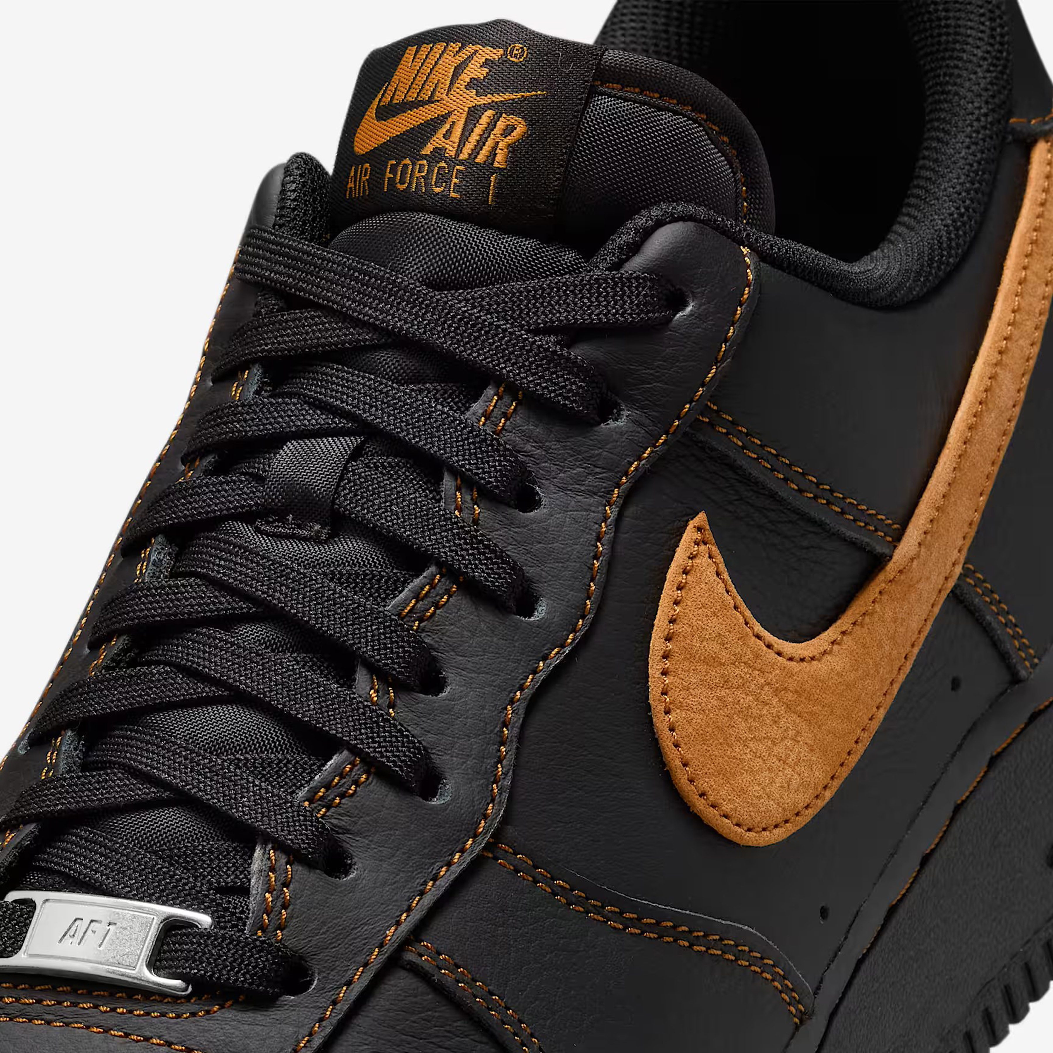 Giày Sneaker Nike Air Force 1 '07 LV8 Black Desert Ochre HQ2037-003 - Ảnh 7