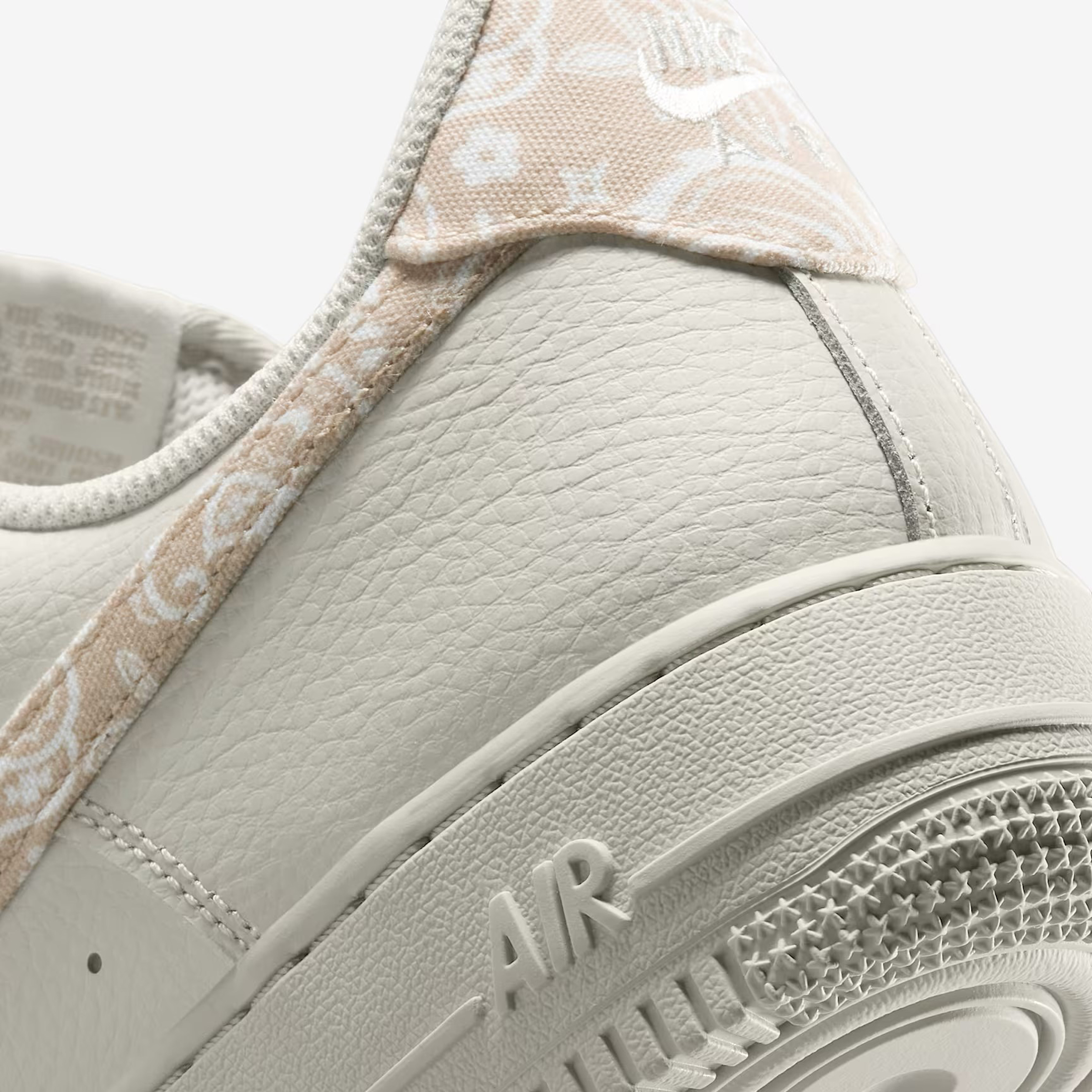 Giày Sneaker Nike Air Force 1 '07 Light Bone Grain IH2051-072 - Ảnh 3