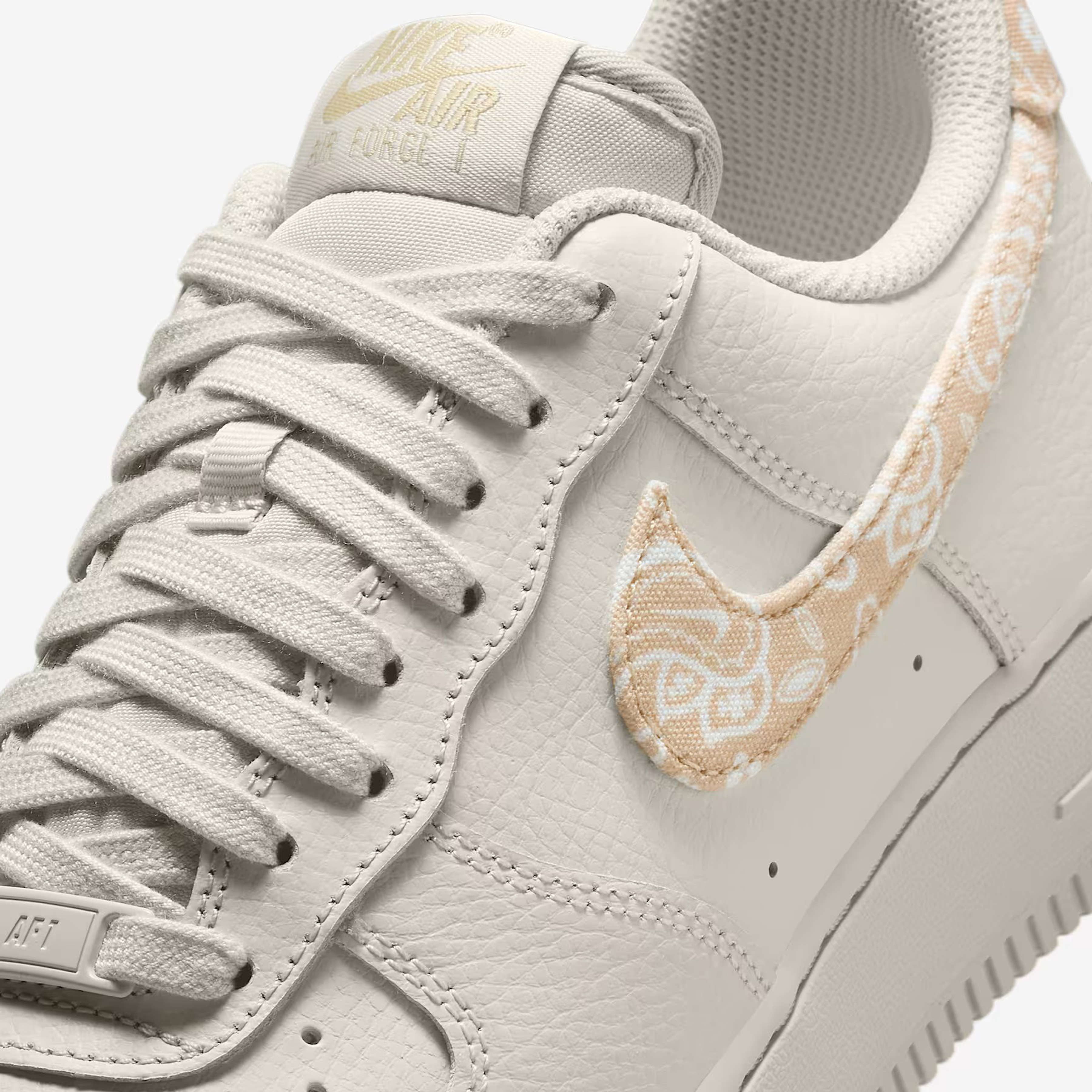 Giày Sneaker Nike Air Force 1 '07 Light Bone Grain IH2051-072 - Ảnh 7